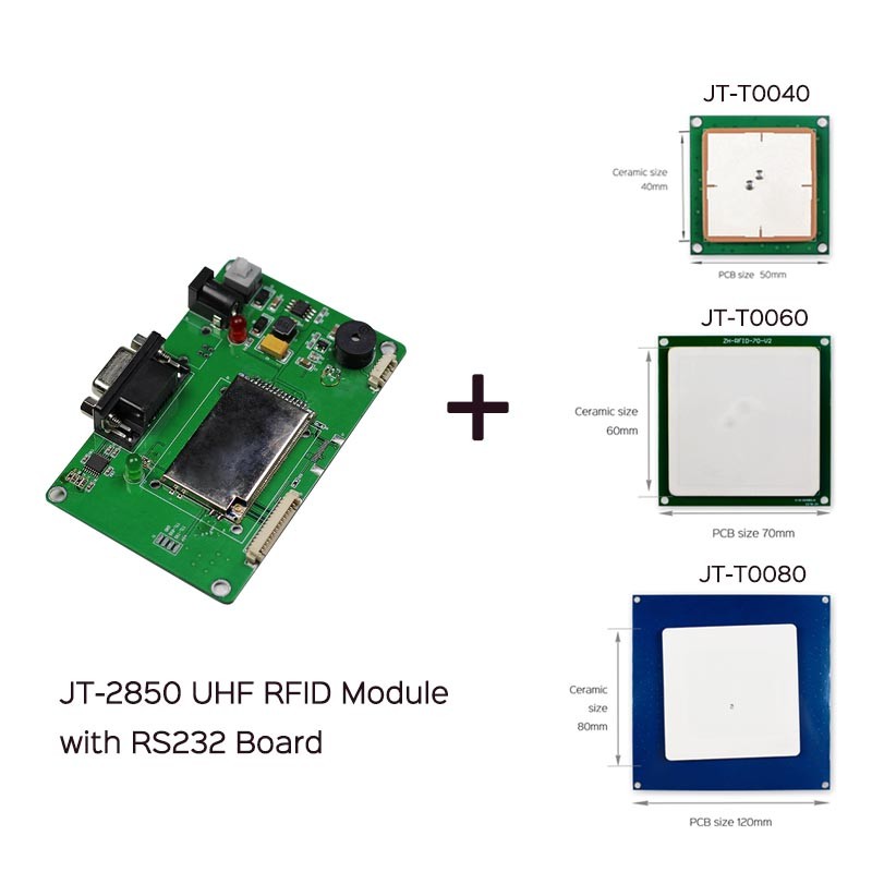 JT-2850 860–960 MHz UHF RFID-lesermodulutviklingssett for RFID-prosjekt