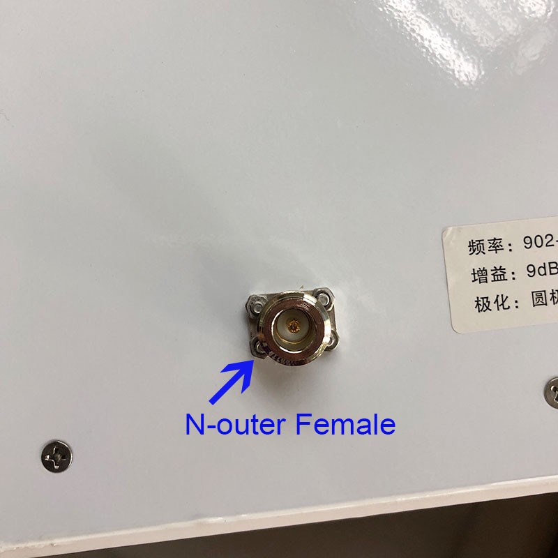 UHF 9dBi sirkulær antenne