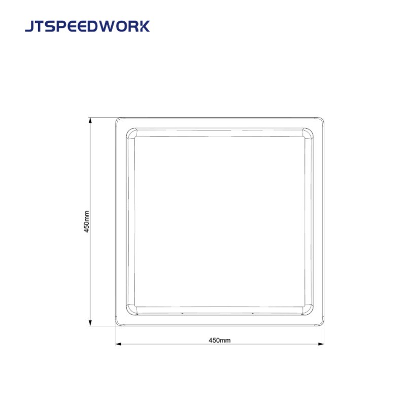 JT-T0450 12dBi UHF RFID langtrekkende antenne 865–868/902–928MHz