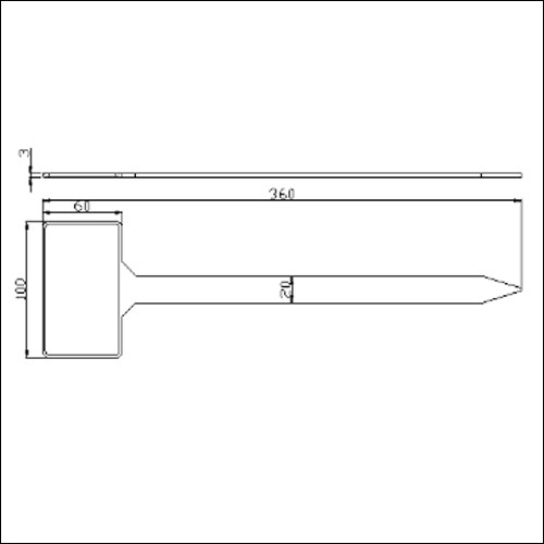 ISO-18000 6C trefôringsmerke