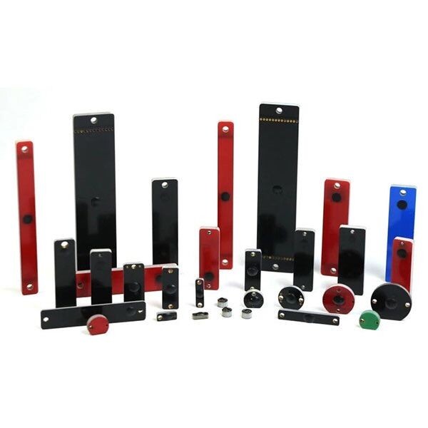 JT-K1207 12*7 mm ISO18000-6C Gen2 UCODE 8 RFID på metall-PCB-tag