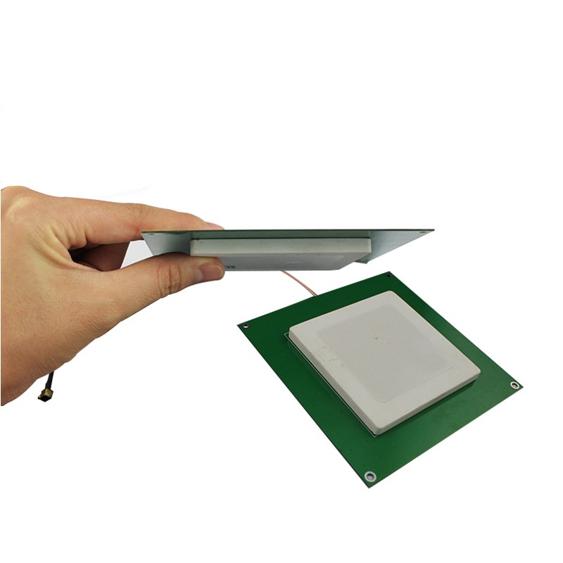 JT-T0080 5dBi UHF RFID keramisk antenne 80*80mm 860-960MHz RHCP høy følsomhet