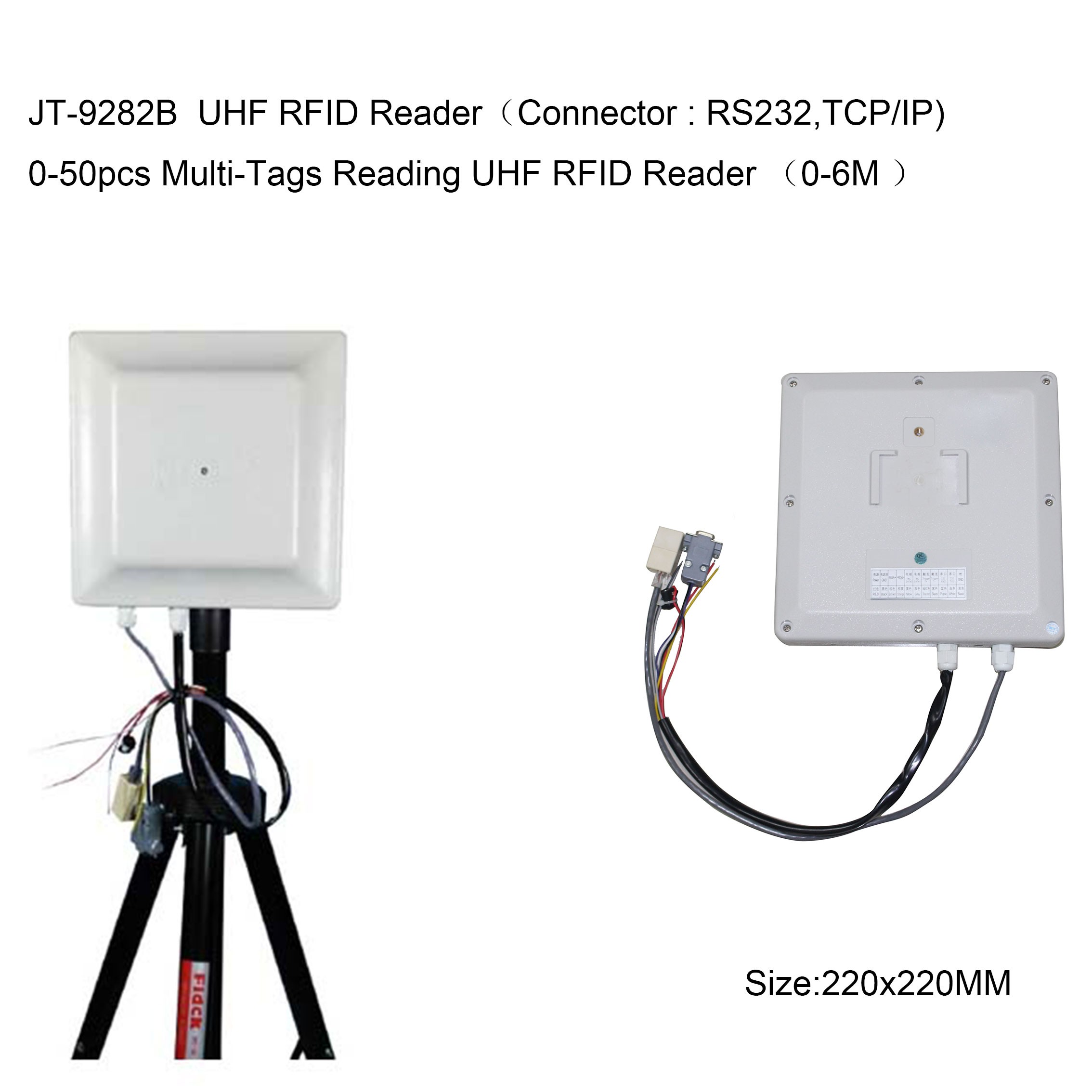 902–928 MHz R2000 Impinj UHF RFID alt-i-ett UHF-leser med RS485, TCP/IP