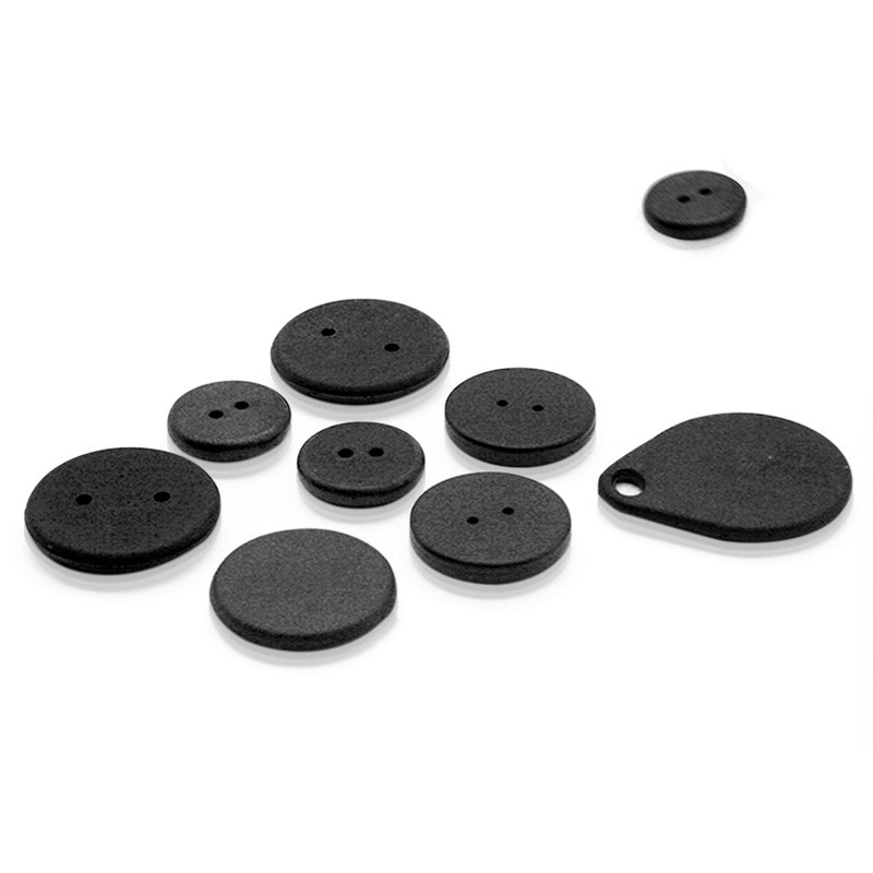 JT-3030 30 mm UHF ABS PPS RFID-brikke for klesvaskhåndtering