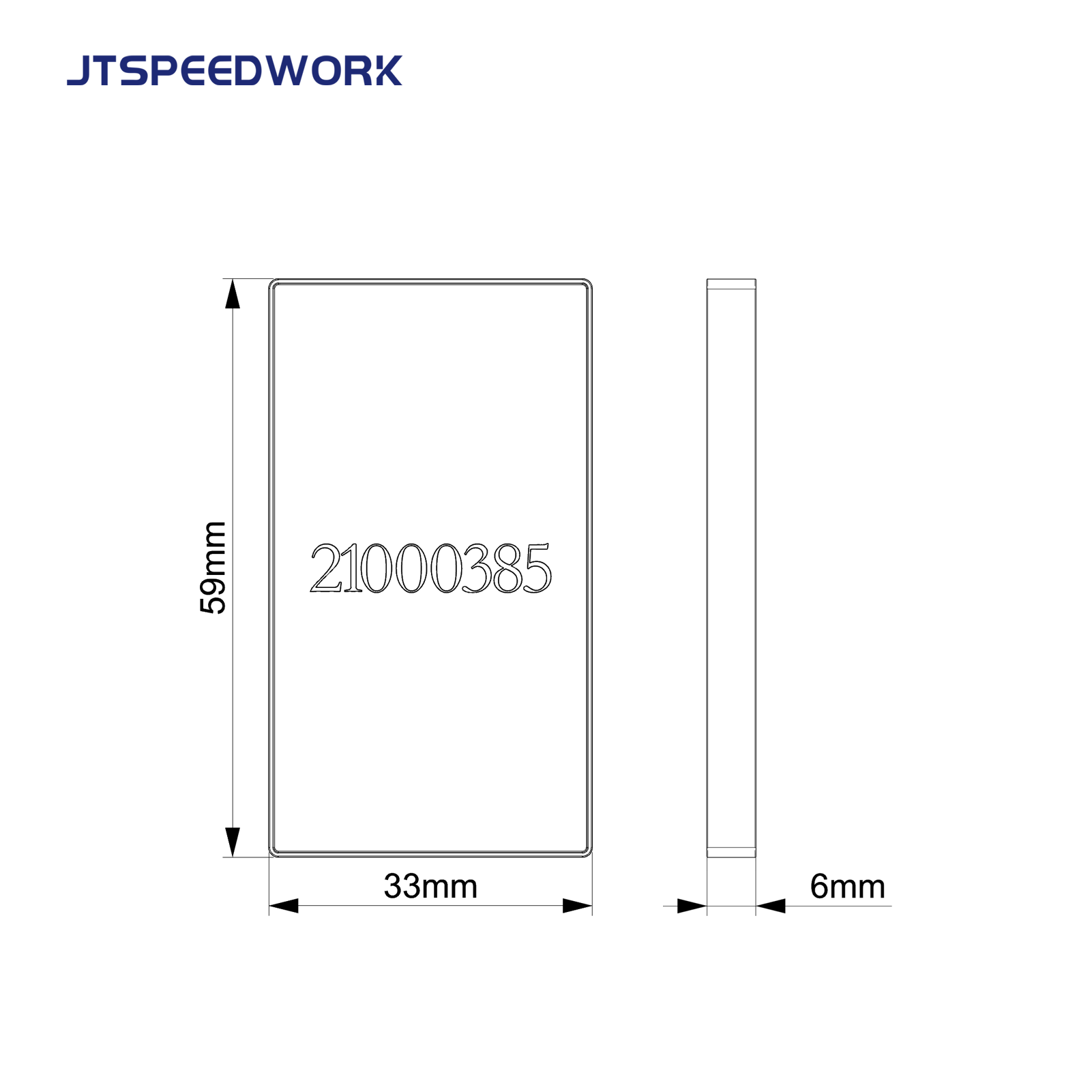 JT-T2470 2,4 GHz aktiv RFID-eiendelsmerke for eiendelskontroll
