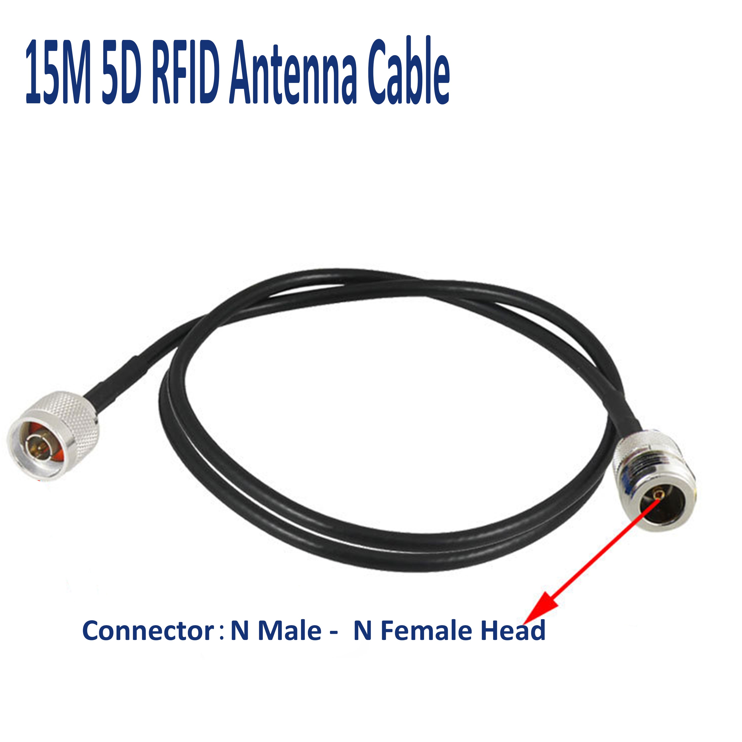 15m antenne RF-kabel med SMA-N-kontakter