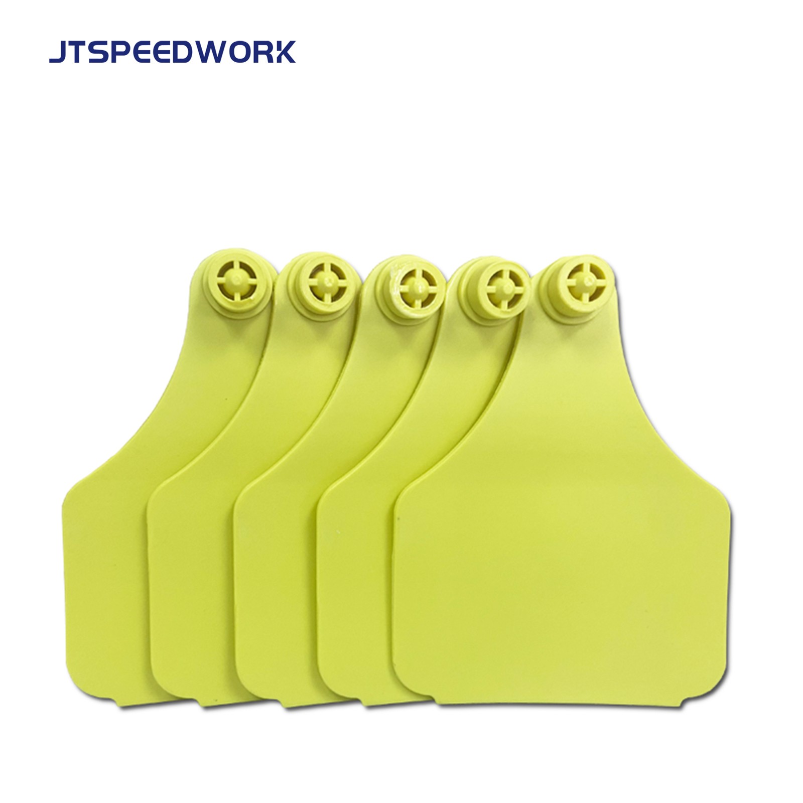 JT-E10080 100 * 75 mm UHF RFID øremerke for storfe for husdyrhåndtering