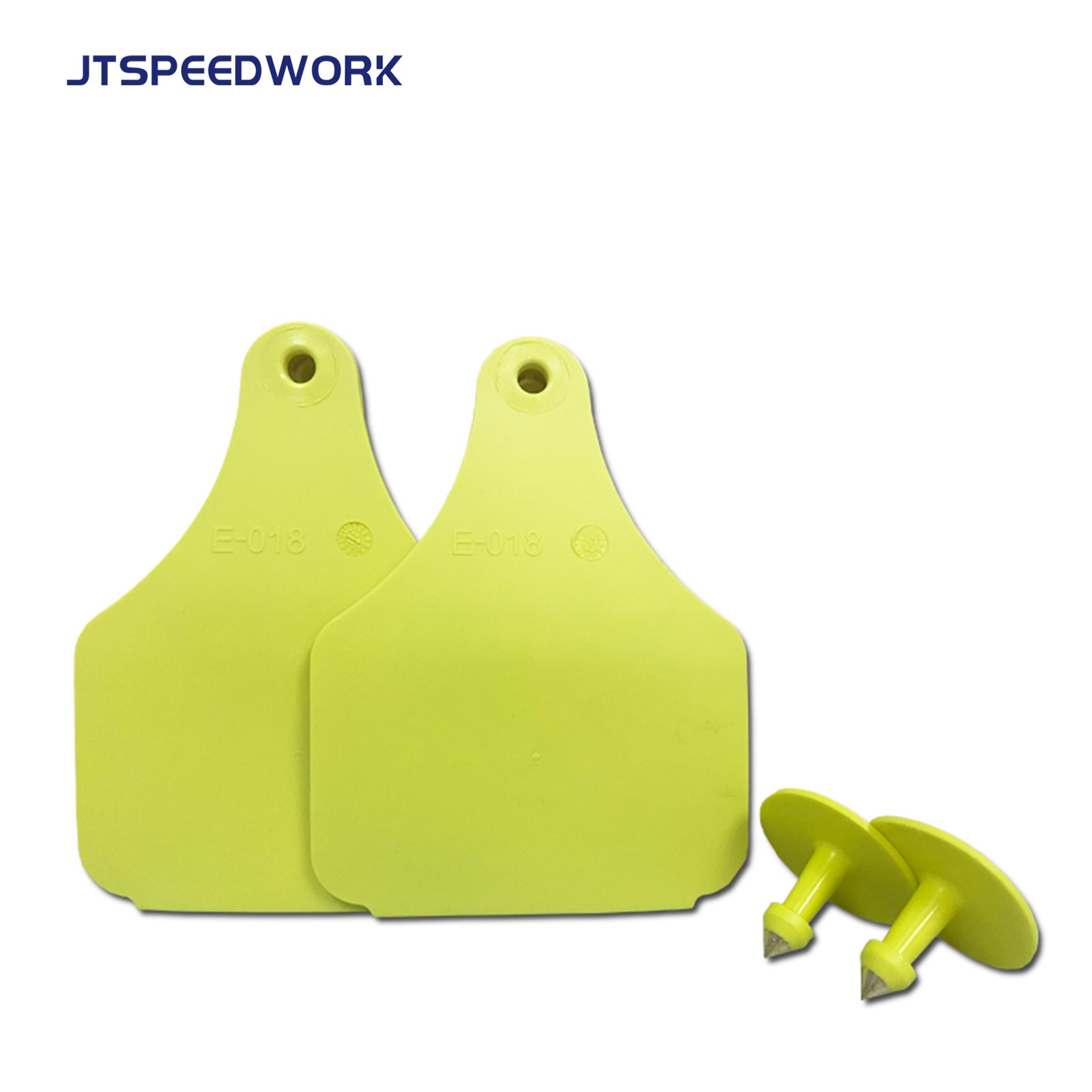 JT-E10080 100 * 75 mm UHF RFID øremerke for storfe for husdyrhåndtering