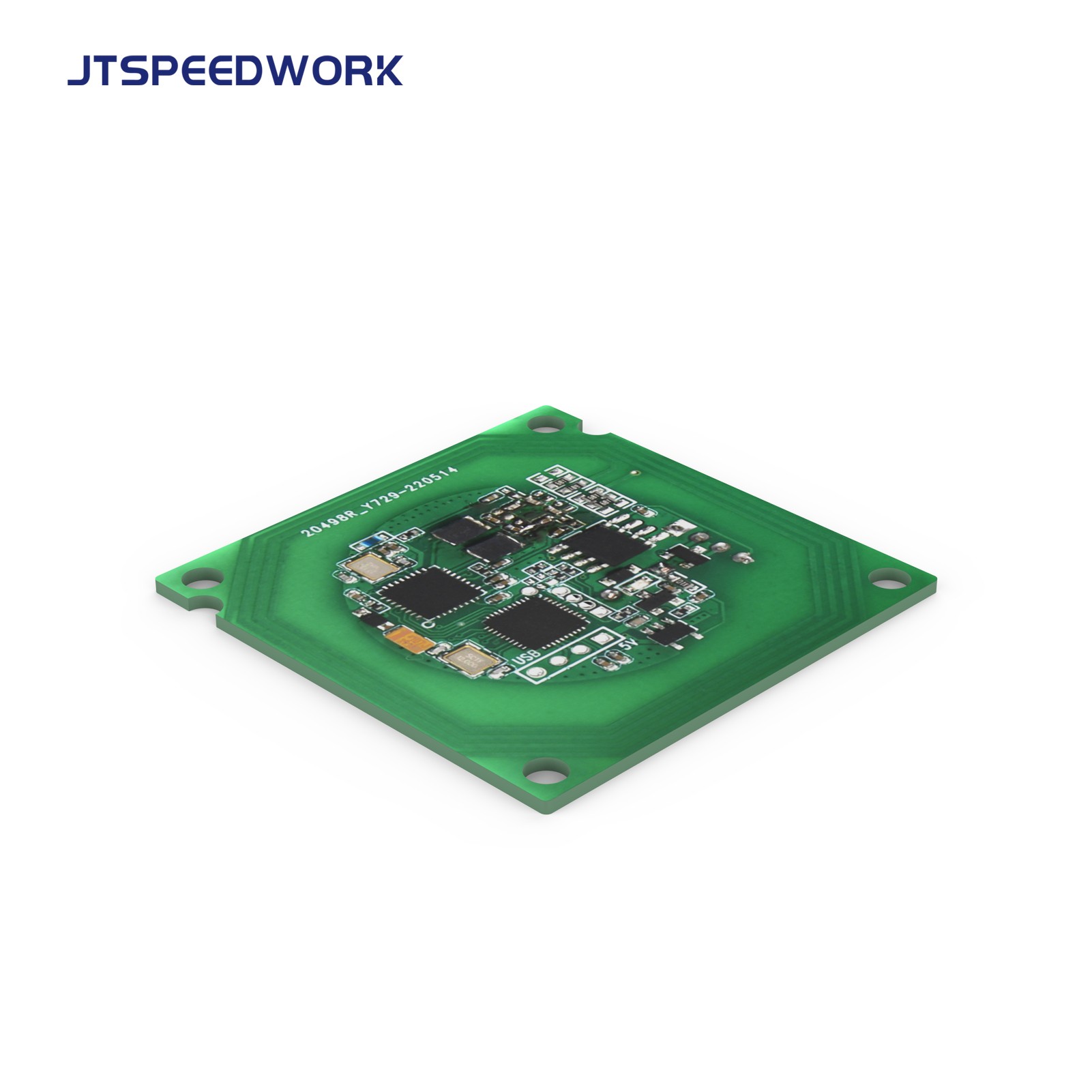 JT-1550 Liten mini HF RFID 13,56 MHz-modul ISO14443A ISO 15693-protokoll