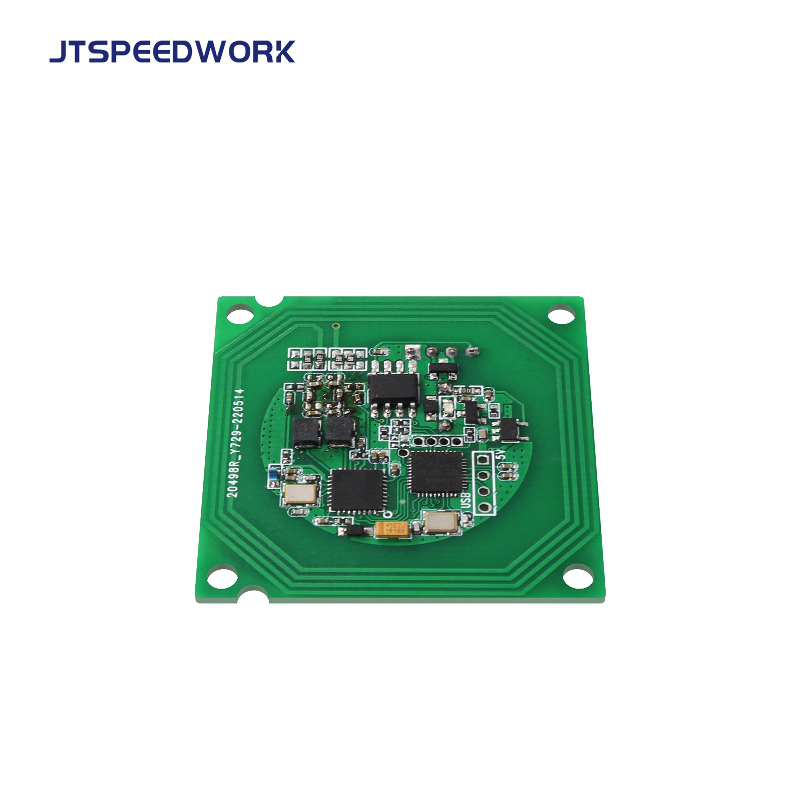 JT-1550 Liten mini HF RFID 13,56 MHz-modul ISO14443A ISO 15693-protokoll