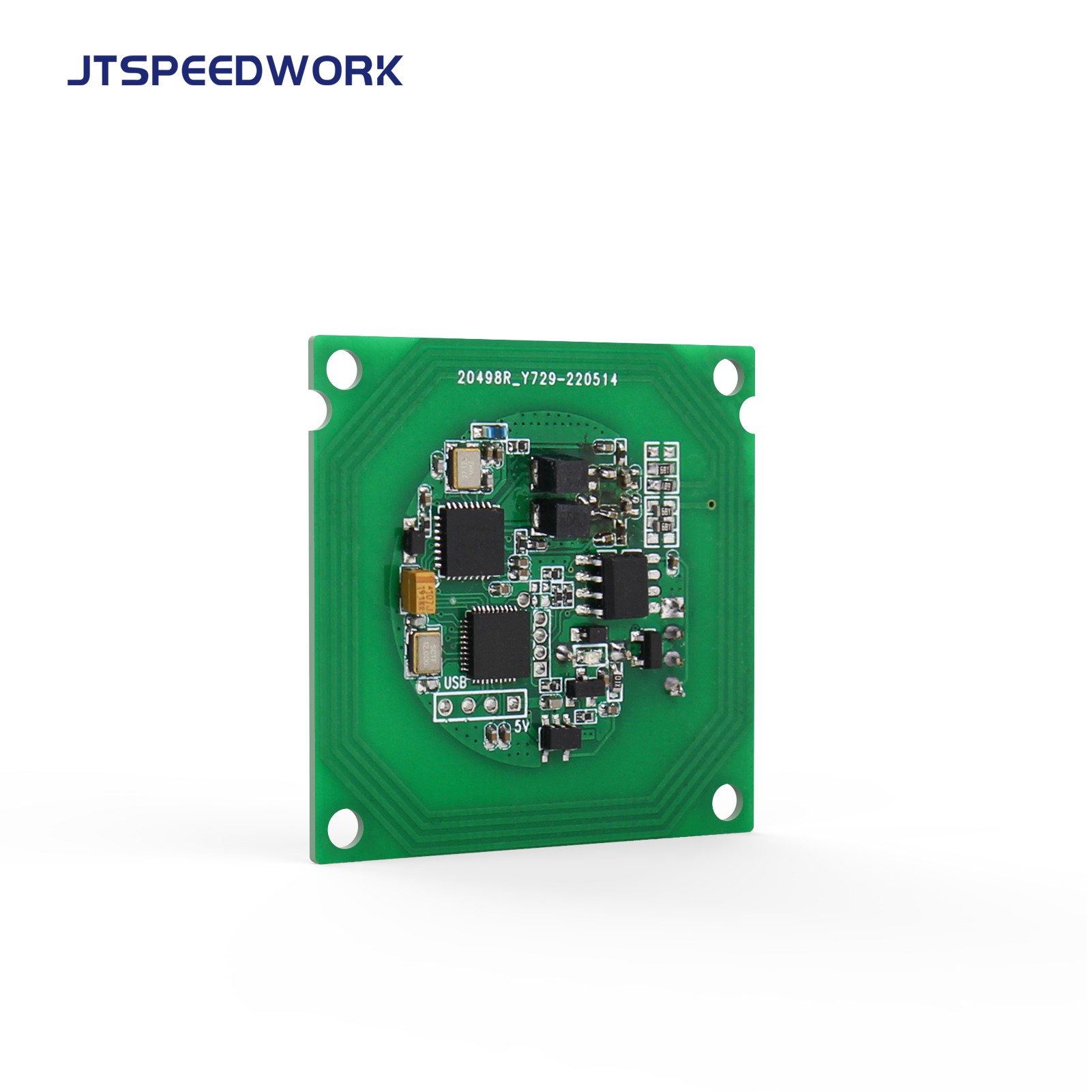 JT-1550 Liten mini HF RFID 13,56 MHz-modul ISO14443A ISO 15693-protokoll