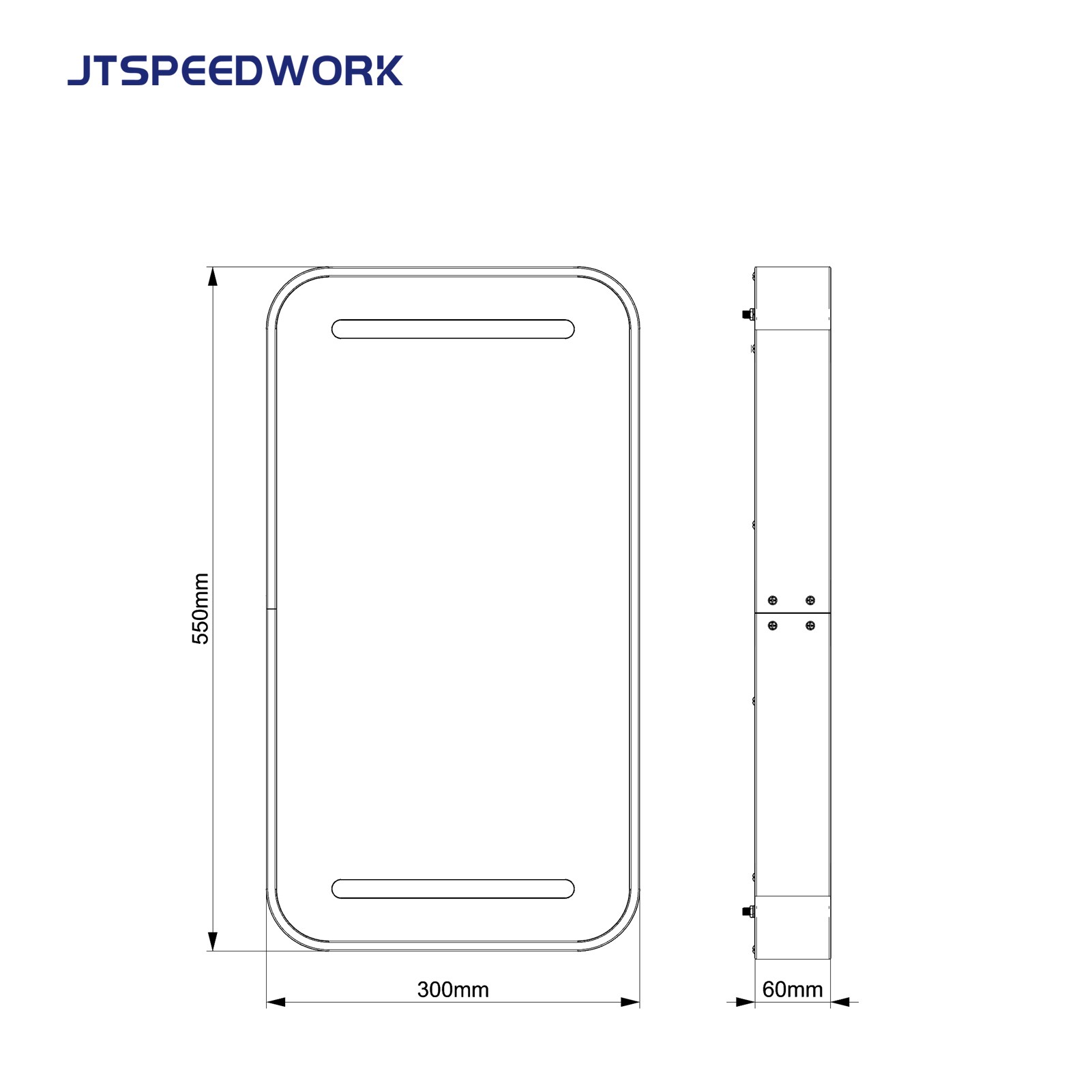 JT-5010 UHF RFID integrert leser med radar for adgangskontroll