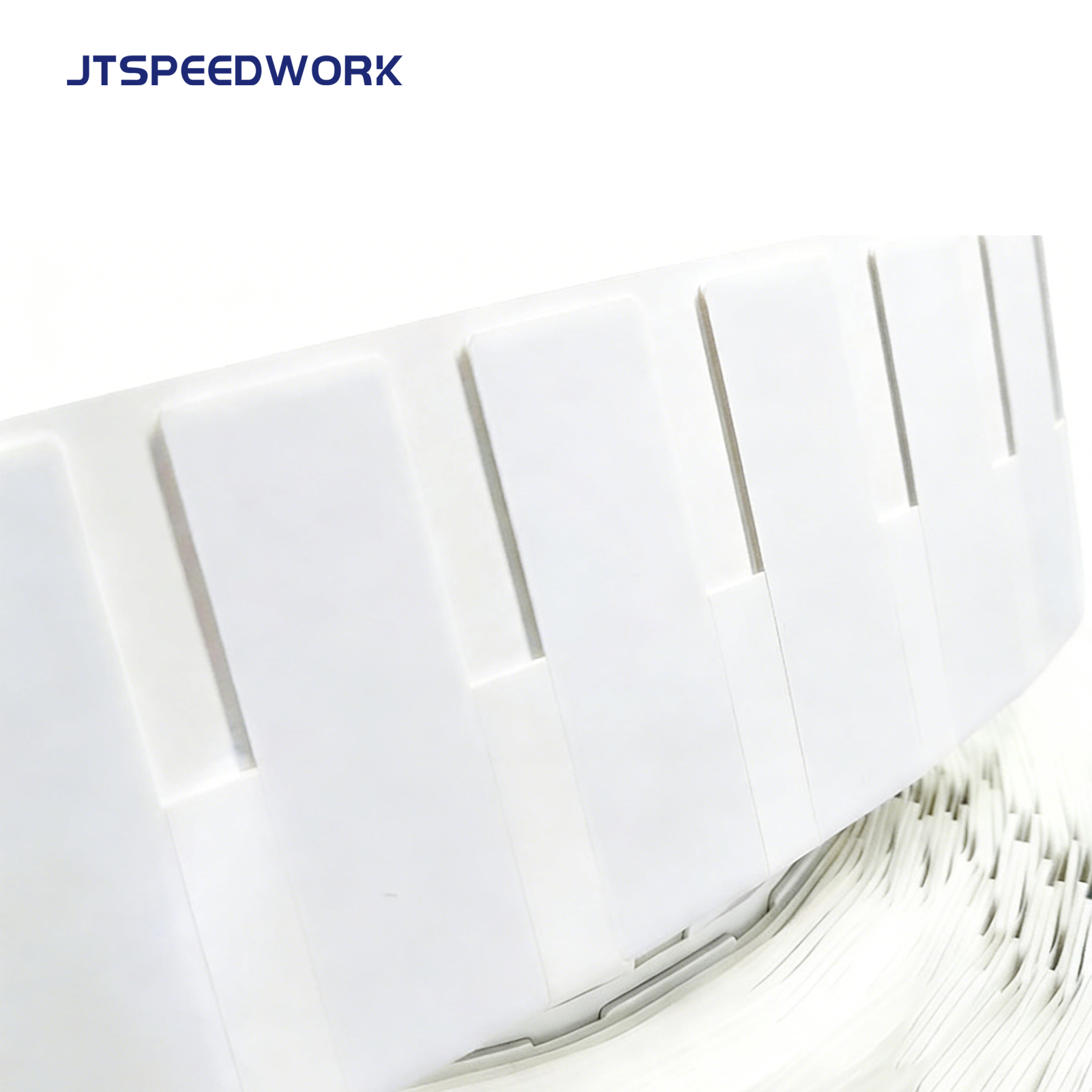 JT-K7025 70*25*1,26 mm 860–960 MHZ UHF RFID manipulasjonssikker fleksibel etikett på metalloverflate med Impinj Monza R6-P-brikke