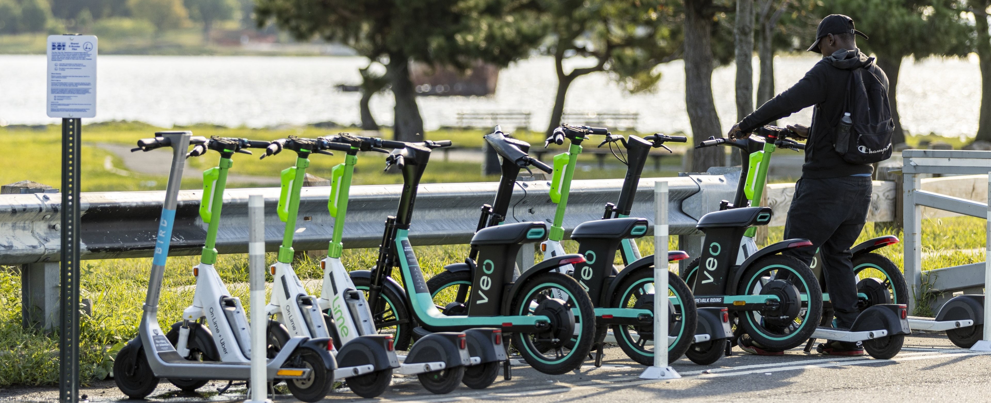 Administrasjon av delt sykkel/elsykkel/sparkesykkel