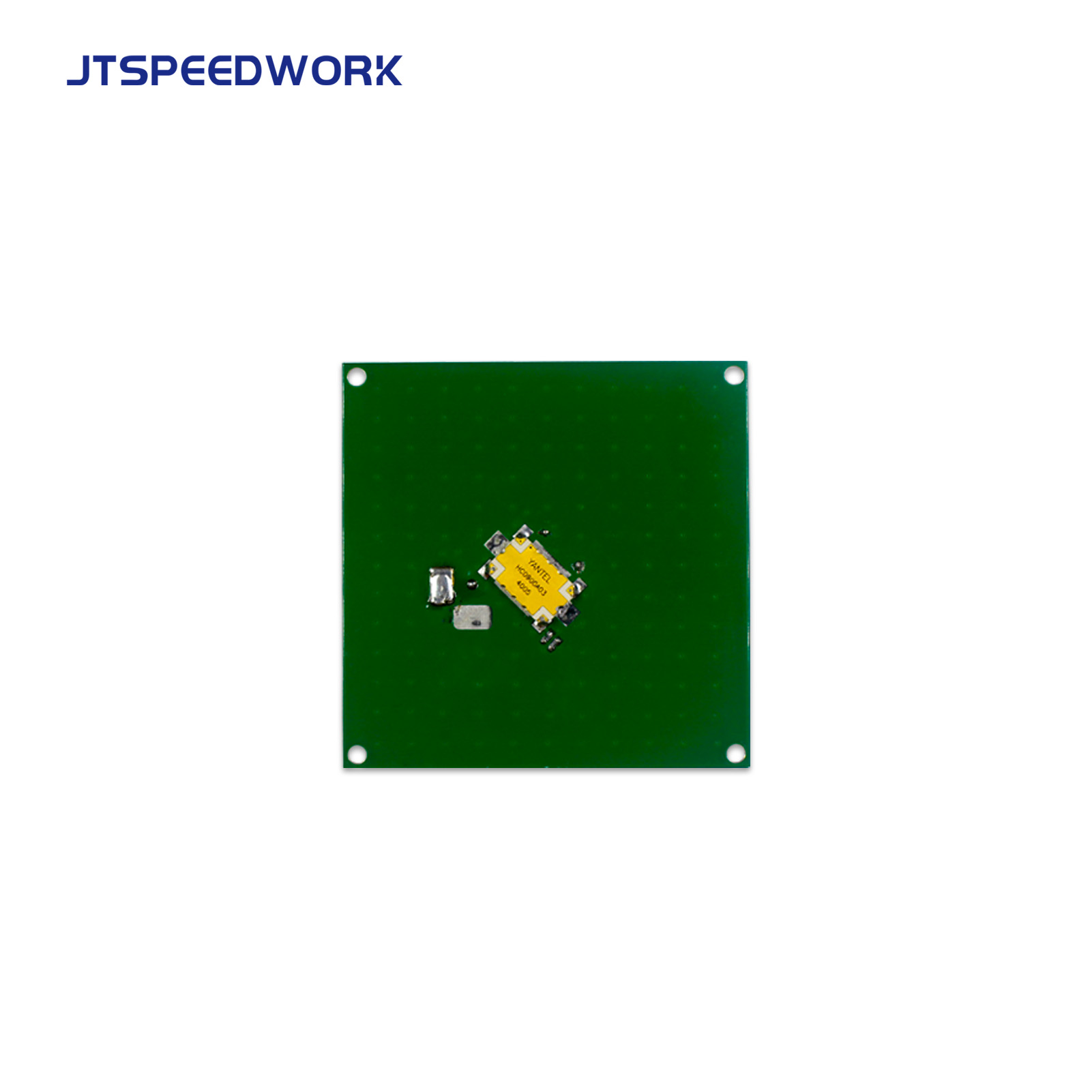 JT-T0060 4dBi UHF RFID keramisk antenne 860–960 MHz RHCP sirkulær polarisering, tilpassbar kontakt